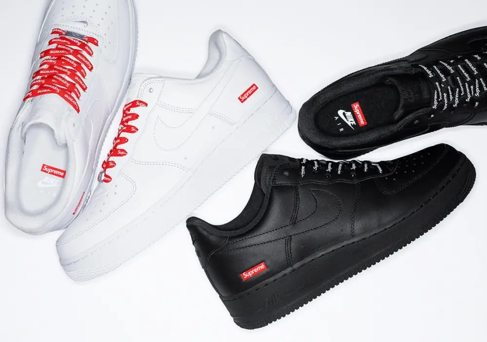 Giày Nike Air Force 1 Low Supreme 'White' CU9225-100 - Ảnh 6