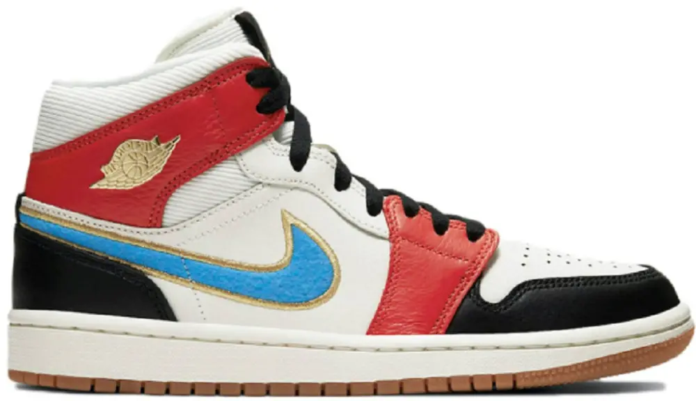 Giày Nike Air Jordan 1 Mid 'Let(Her)Man' DC1426-100