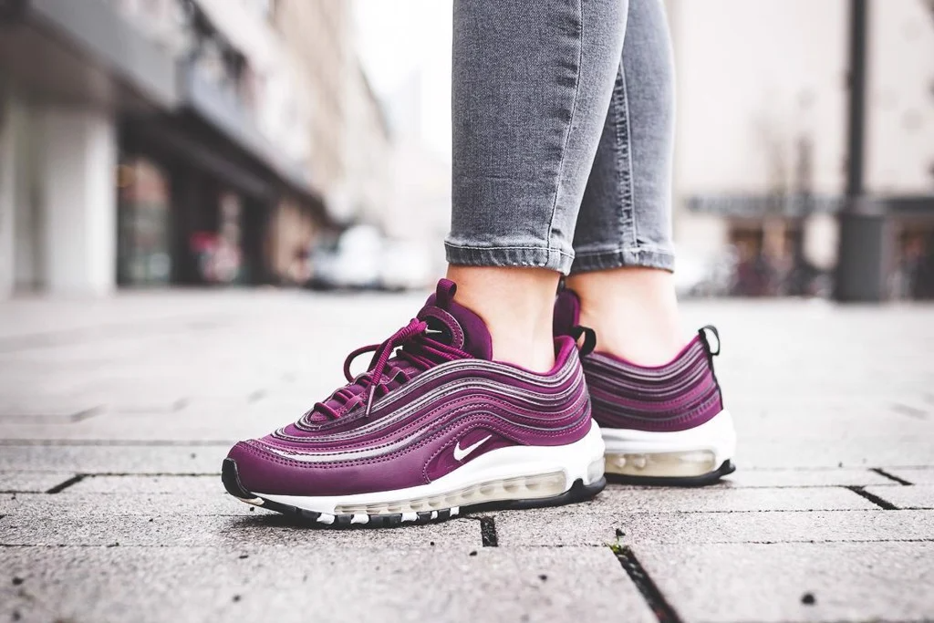 Giày Nike Wmns Air Max 97 Premium 'Bordeaux' 917646-601 - Ảnh 5