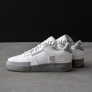 Alternative view of Giày Nike Air Force 1 'Type Grey Fog' CT2584-001