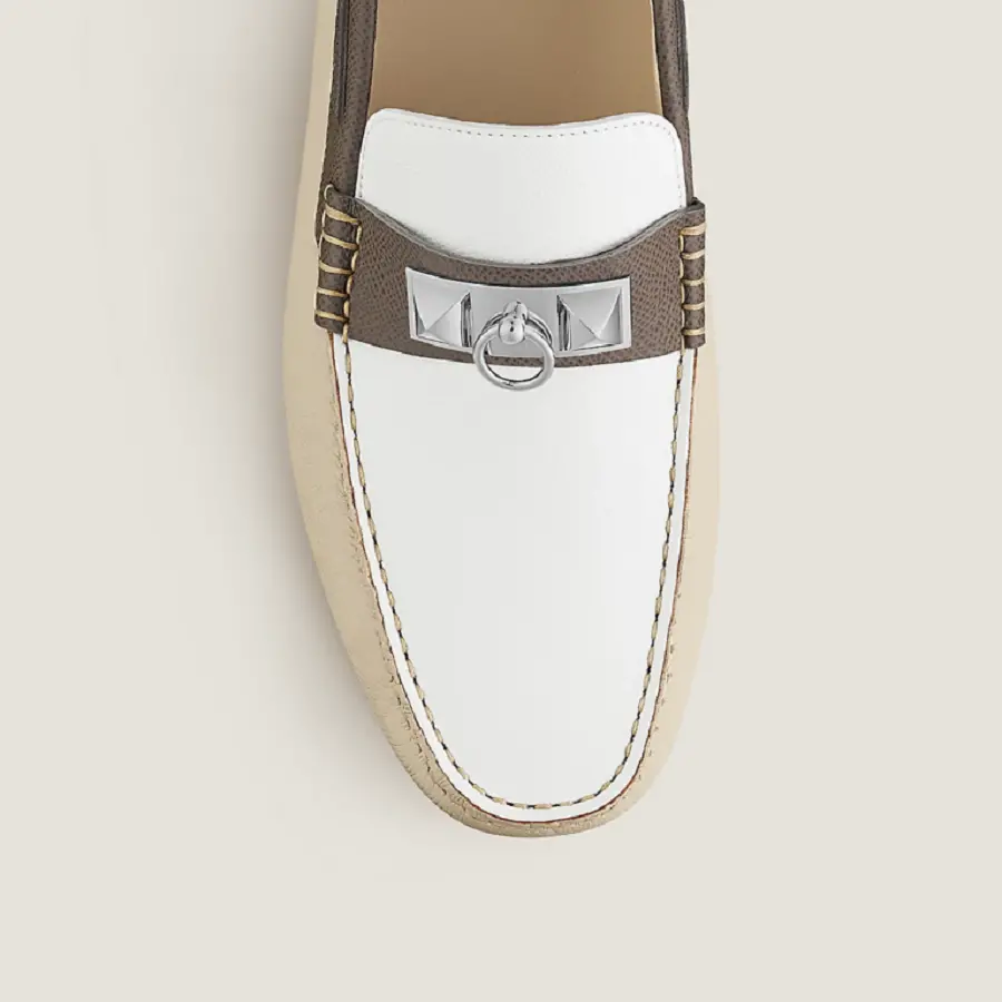 Giày Hermes Irving Loafer ‘Multicolore’ H212927ZHMG410 - Ảnh 4