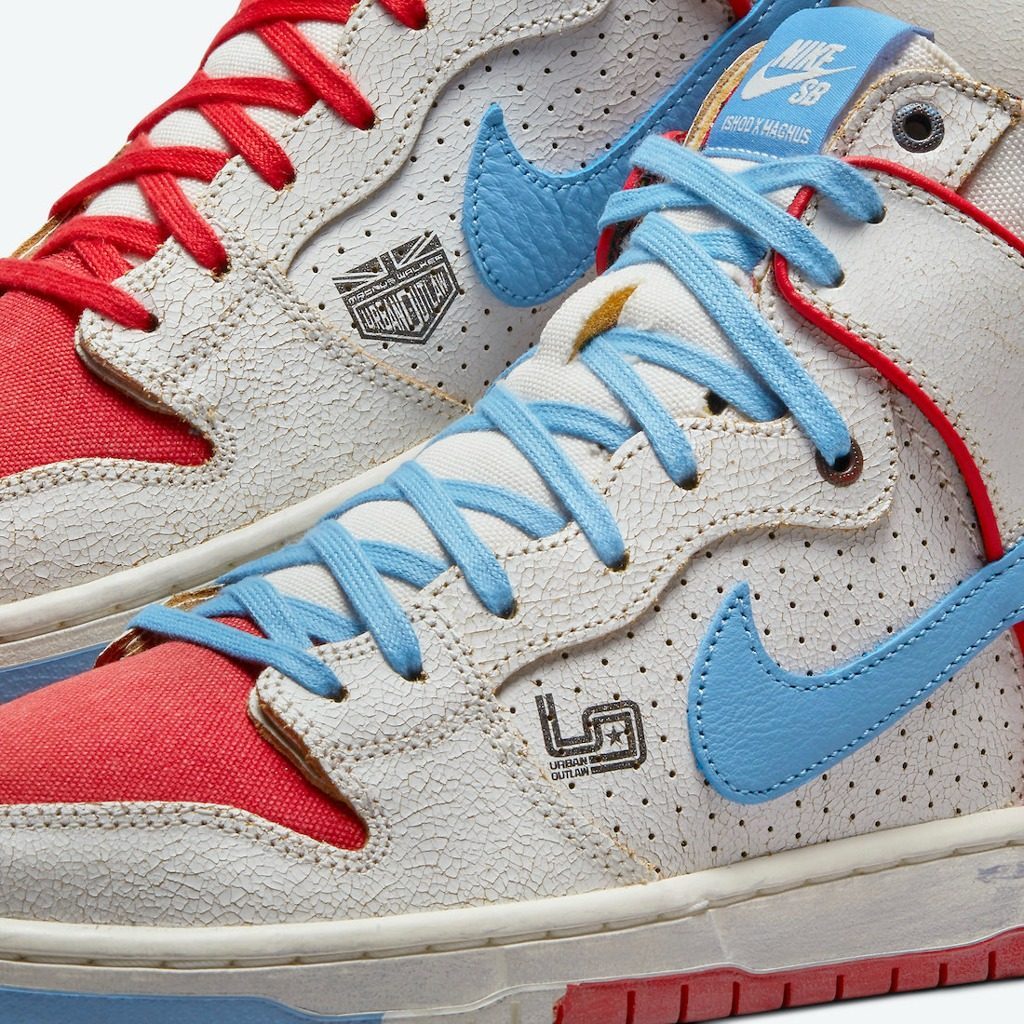 Giày Nike Ishod Wair x Magnus Walker x Dunk High Pro SB 'Urban Outlaw' DH7683-100 - Ảnh 6