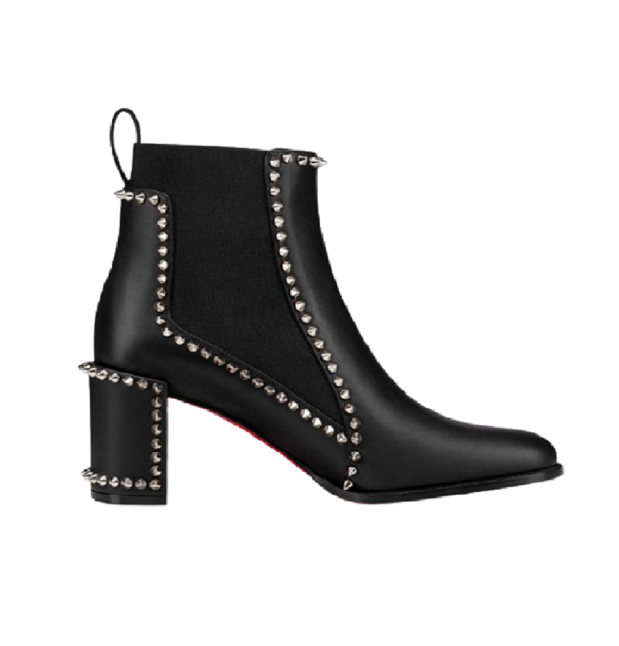 Giày Christian Louboutin Out Line Spike 'Black' 3210964BK01