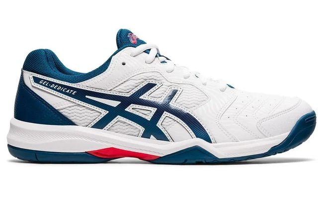 Giày Tennis Asics Gel-Dedicate 6 'White Mako Blue' 1041A074-104