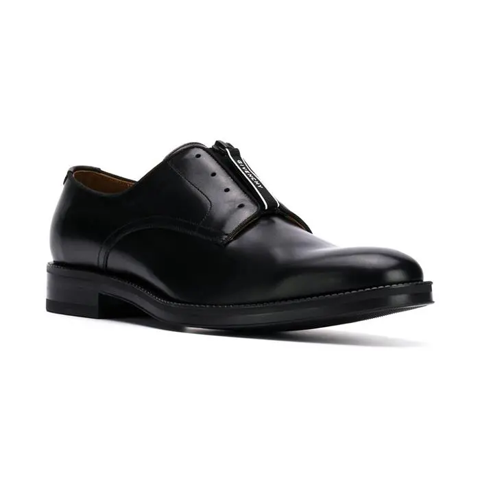 Giày Givenchy Logo Zipped Shoes 'Black' BH100YH0A6-001 - Ảnh 3