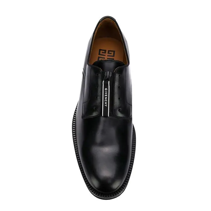 Giày Givenchy Logo Zipped Shoes 'Black' BH100YH0A6-001 - Ảnh 5
