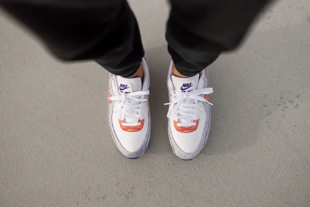 Giày Nike Air Max 90 'Recycled Jerseys Pack' CT1684-100 - Ảnh 6