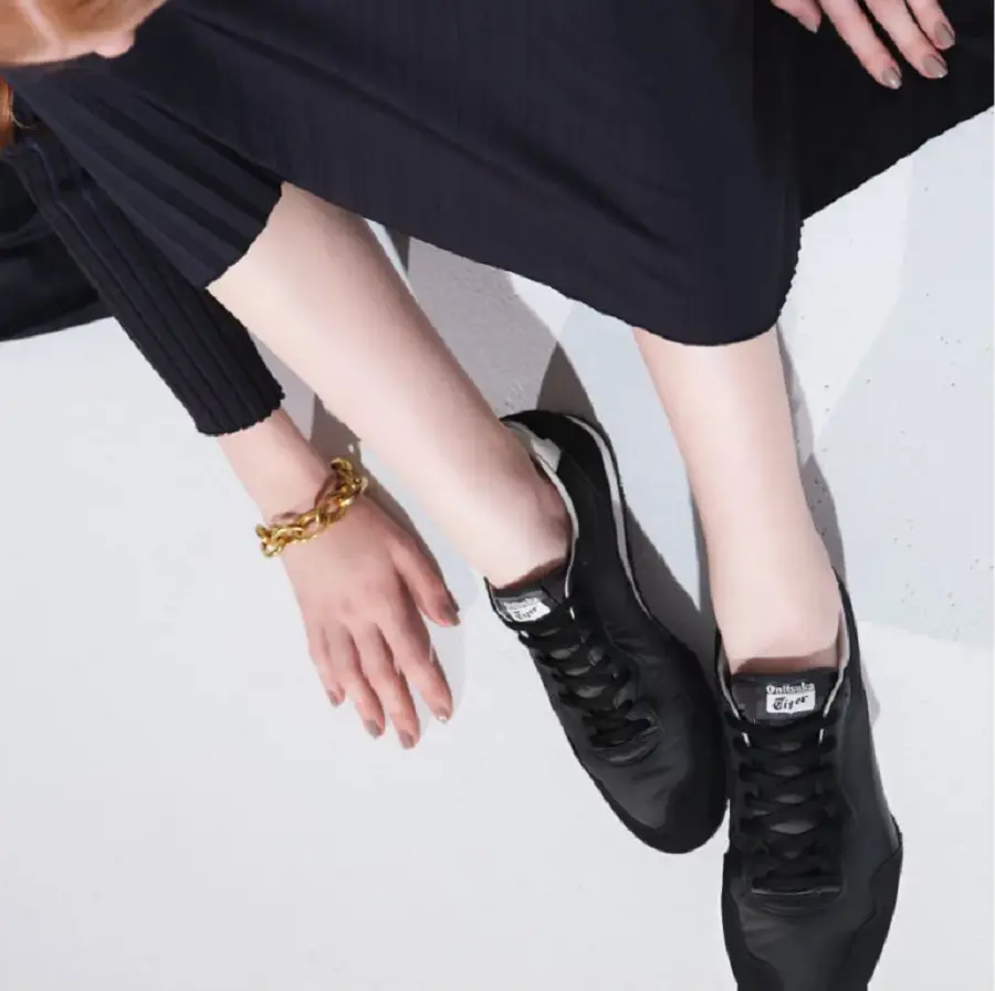 Alternative view of Giày Onitsuka Tiger Serrano ‘Black White’ 1183B886-001