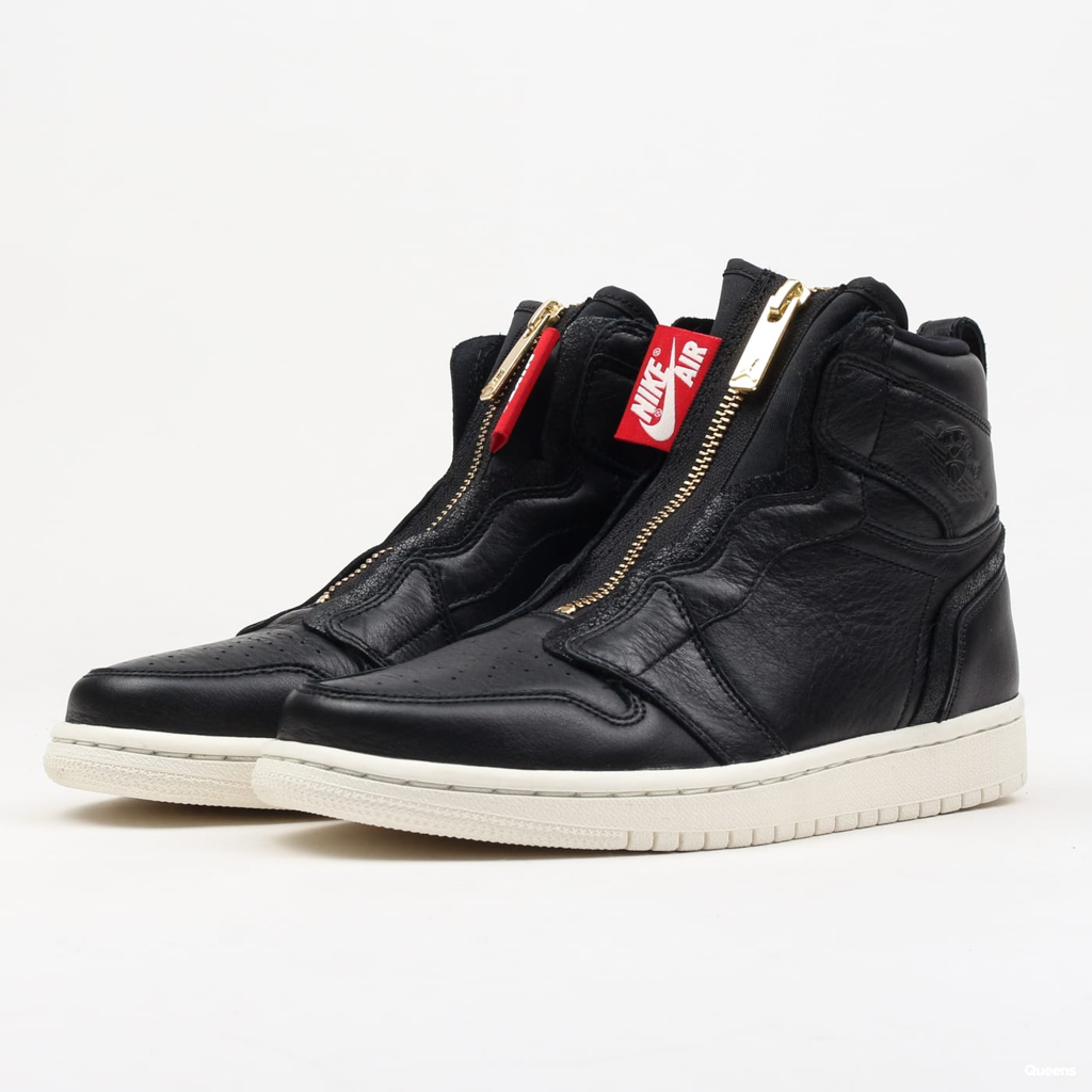 Giày Nike Air Jordan 1 Retro High Zip 'Black' AQ3742-016 - Ảnh 6
