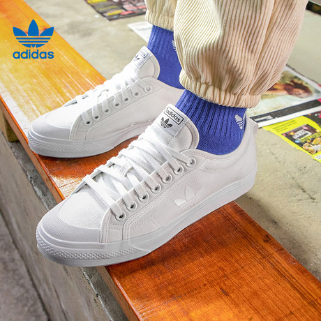 Giày Adidas Nizza Trefoil 'Cloud White' FW5184 - Ảnh 2