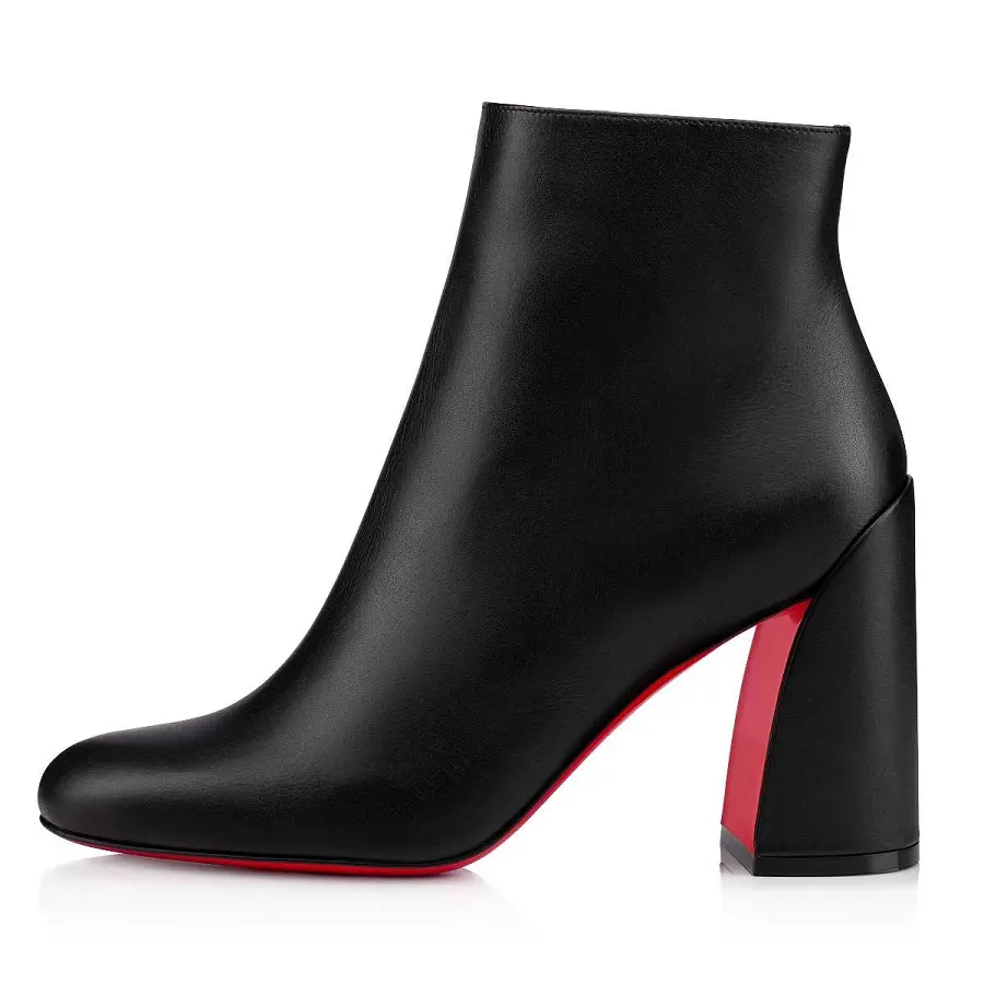 Giày Christian Louboutin Turela 85 mm 'Calf Black' 1200661BK01 - Ảnh 5