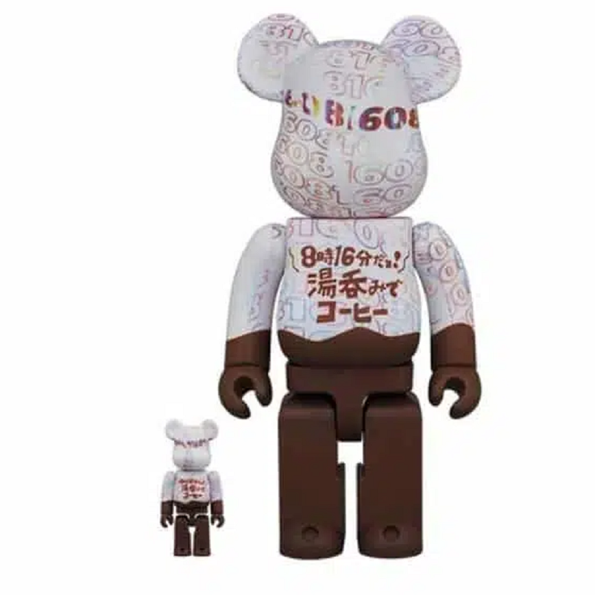 Mô Hình Bearbrick It's 8:16 Coffee in a Cup of tea 1000%