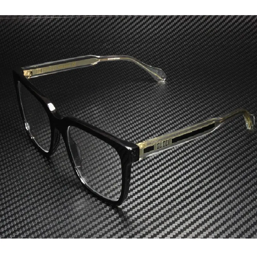 Kính Gucci Crystal Transparent 'Black' GG0560O-005 - Ảnh 4