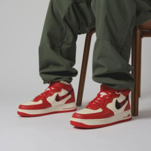 Alternative view of Giày Nike Air Force 1 Mid '07 LX 'Red Plaid' DV0792-101