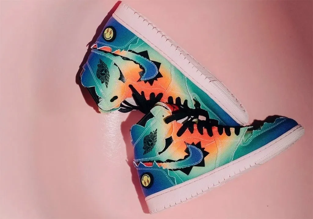 Giày Nike Air Jordan 1 Retro High 'J Balvin' DC3481-900 - Ảnh 3