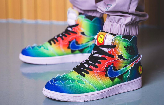 Giày Nike Air Jordan 1 Retro High 'J Balvin' DC3481-900 - Ảnh 5