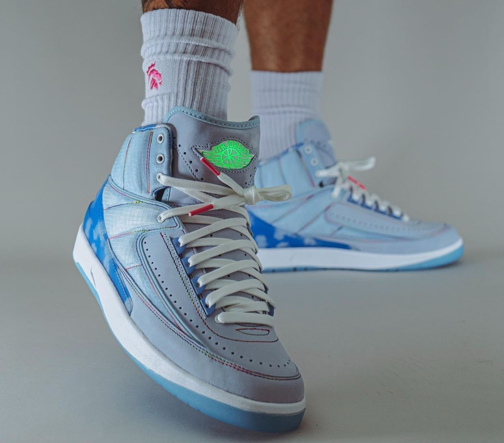 Giày Nike Air Jordan 2 Retro 'J Balvin' DQ7691-419 - Ảnh 2