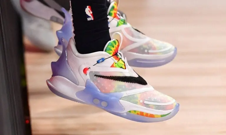 Giày Nike Adapt BB 2.0 Tie Dye BQ5397-100 - Ảnh 5