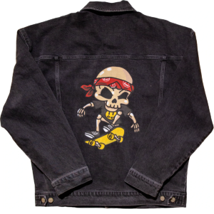 Alternative view of Áo Drew House Hearty Trucker Jacket Medium Black Wash
