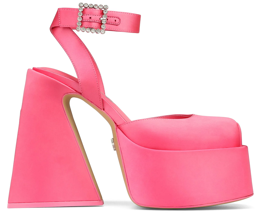 Giày cao gót Naked Wolfe JACKIE 'PINK SATIN'