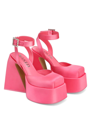 Alternative view of Giày cao gót Naked Wolfe JACKIE 'PINK SATIN'