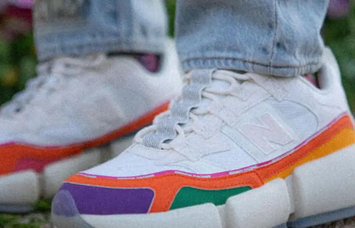 Giày New Balance Jaden Smith x Vision Racer 'Hippie Cream' MSVRCJWA - Ảnh 3