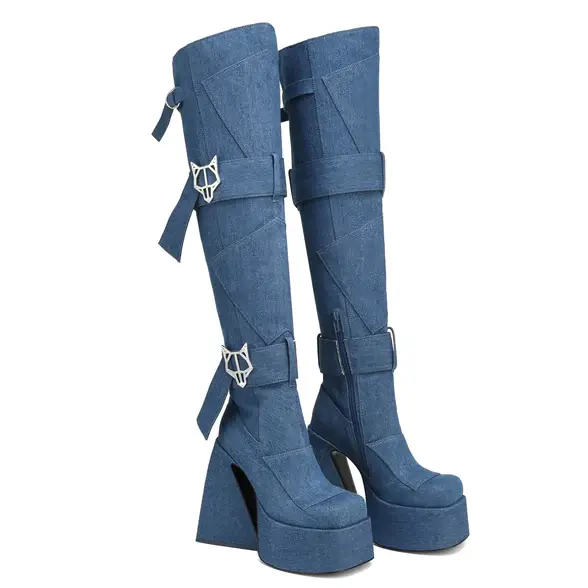 Giày Naked Wolfe Boost JAMIE PATCHES 'DENIM' - Ảnh 3