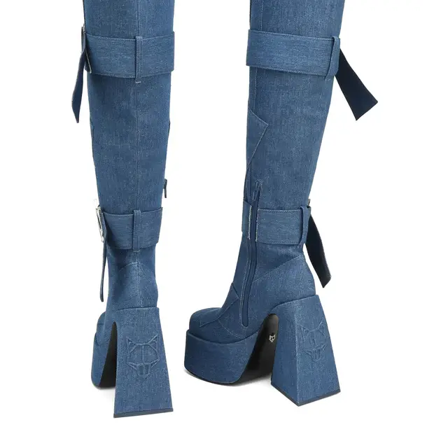 Giày Naked Wolfe Boost JAMIE PATCHES 'DENIM' - Ảnh 4