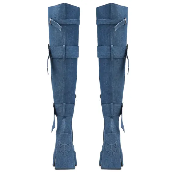 Giày Naked Wolfe Boost JAMIE PATCHES 'DENIM' - Ảnh 5