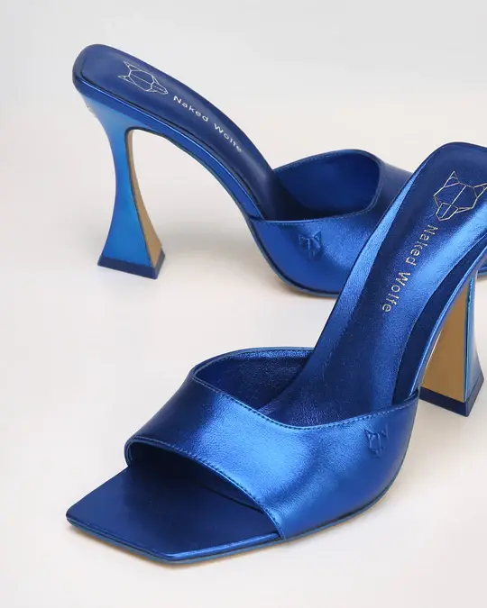 Giày cao gót Naked Wolfe JAZZ ELECTRIC 'BLUE' - Ảnh 4