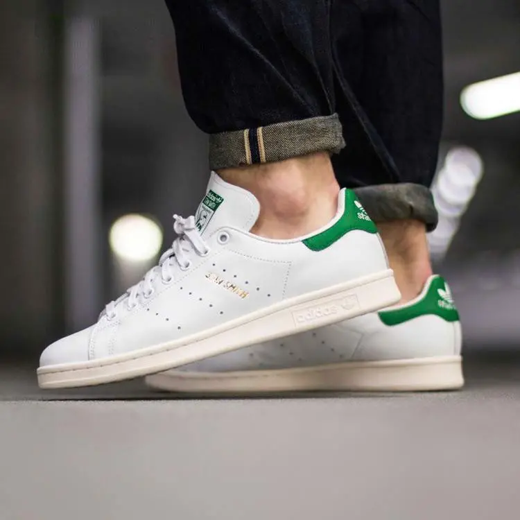 Giày Adidas Stan Smith OG Tumbled Leather S75074 - Ảnh 5