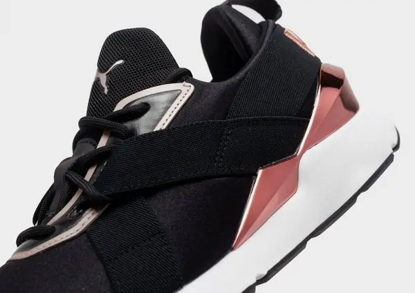 Giày Puma Wmns Muse X3 'Black Metallic Pink' 375131-01 - Ảnh 4
