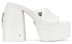 Giày cao gót Naked Wolfe JENNA 'WHITE LEATHER'