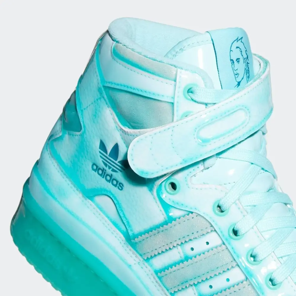 Giày Adidas Jeremy Scott x Forum High 'Dipped Acid Mint' G54993 - Ảnh 5