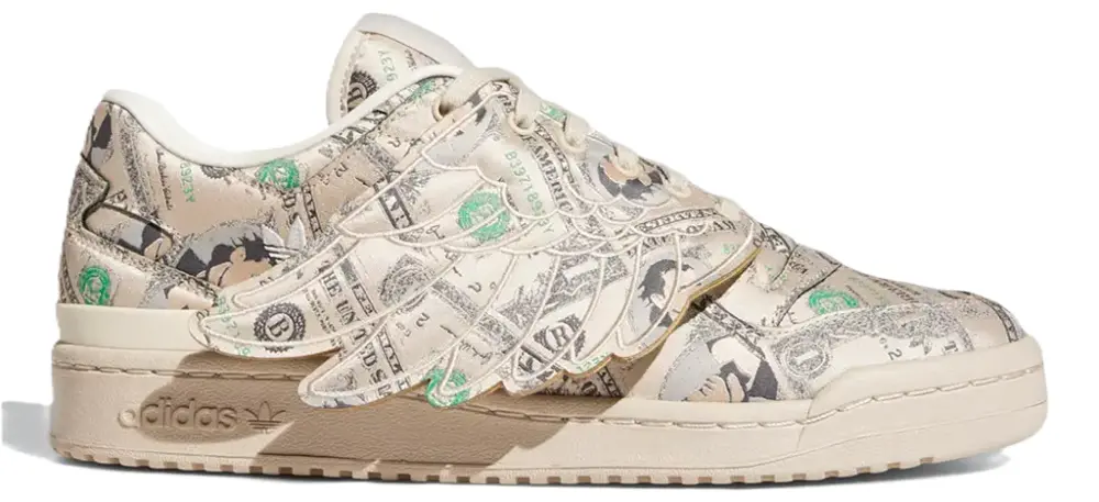 Giày Adidas Jeremy Scott x Forum Wings 1.0 Low 'Money' GX6393
