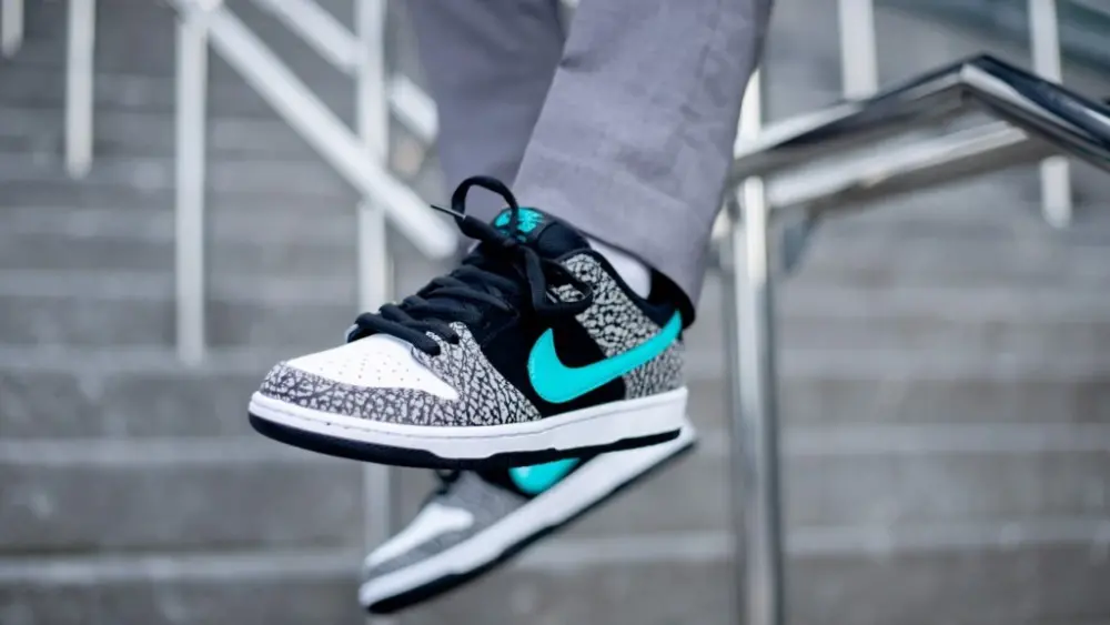 Giày Nike SB Dunk Low Atmos Elephant BQ6817-009 - Ảnh 3
