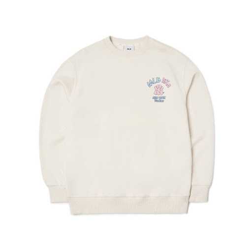 Áo MLB Like Ice Back Graphic Brushed Over Fit Sweatshirt 3AMTL5116-50CRS