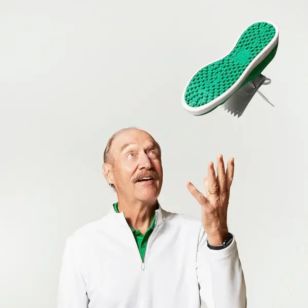 Giày Adidas Stan Smith Primegreen LE Spikeless Golf Green S29262 - Ảnh 3