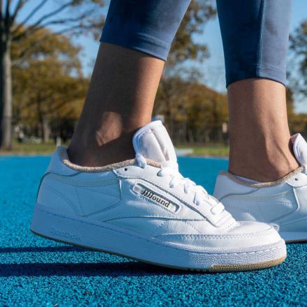 Giày Reebok JJJJound x Club C 85 'White Gum' FY6066 - Ảnh 5