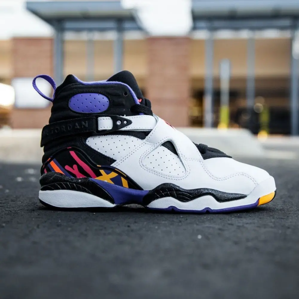 Giày Nike Air Jordan 8 Retro 'Three Peat' 305368-142 - Ảnh 3