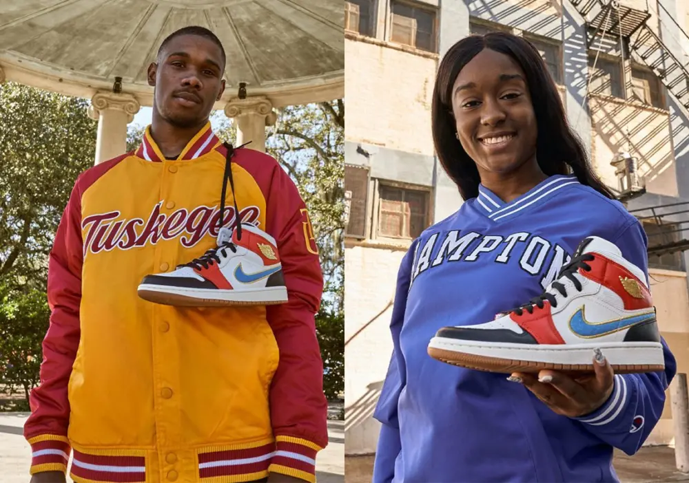 Giày Nike Air Jordan 1 Mid 'Let(Her)Man' DC1426-100 - Ảnh 6
