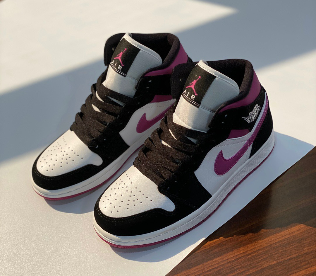 Giày Nike Air Jordan 1 Mid ‘Cactus Flower’ BQ6472-005 - Ảnh 4