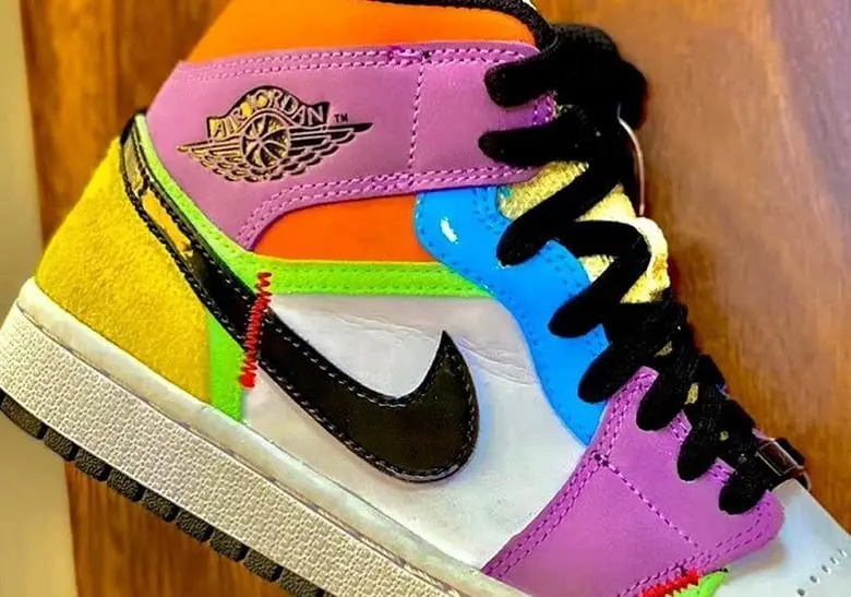 Giày Nike Air Jordan 1 Mid SE 'Lightbulb' CW1140-100 - Ảnh 7