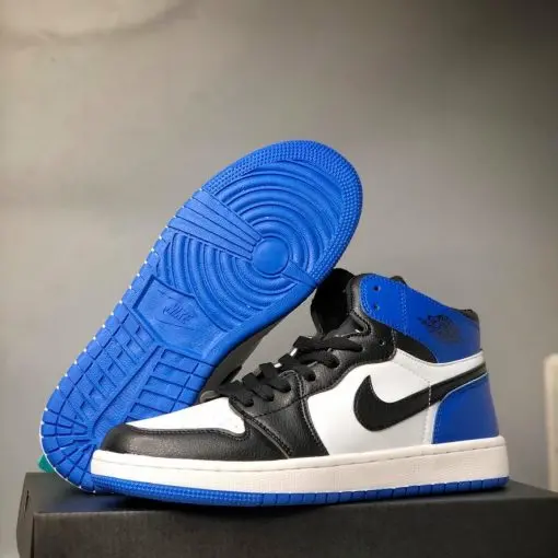Giày Nike Air Jordan 1 High OG BG 'Storm Blue' 575441-127 - Ảnh 3