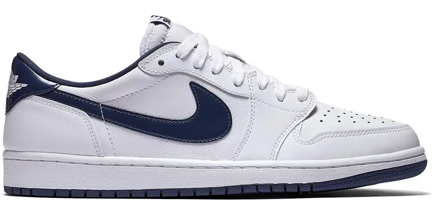 Giày Nike Jordan 1 Retro Low 'Metallic Blue' 705329-106
