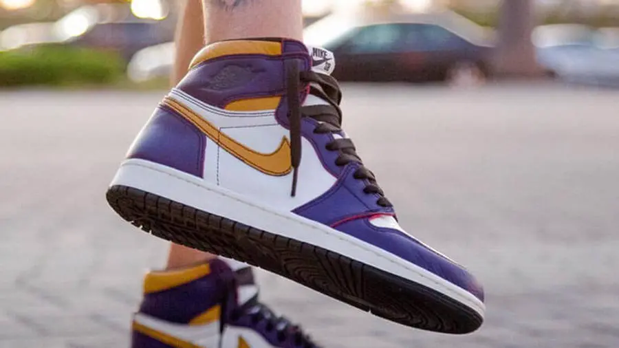 Giày Nike Air Jordan 1 Retro High SB 'LA To Chicago' CD6578-507 - Ảnh 3