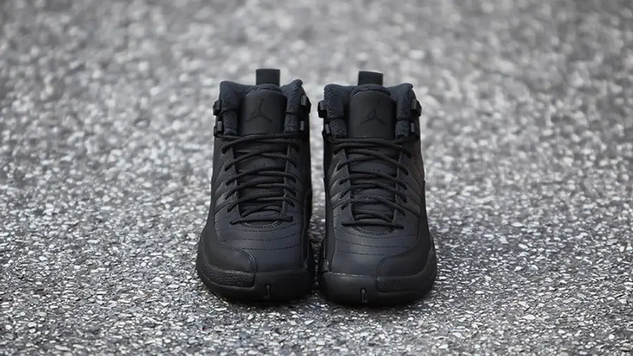 Giày Nike Air Jordan 12 Retro Winterized 'Triple Black' BQ6851-001 - Ảnh 4