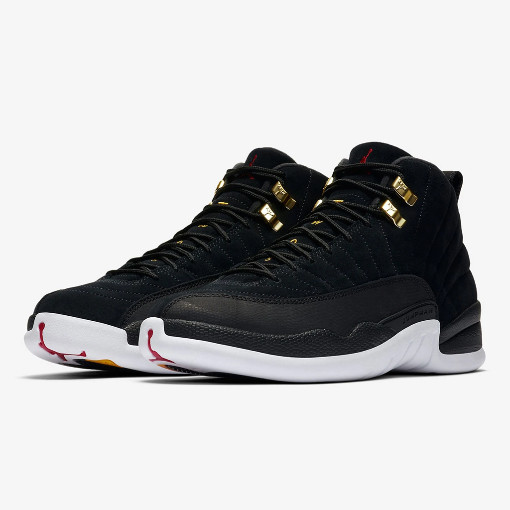 Giày Nike Air Jordan 12 Retro GS 'Reverse Taxi' 153265-017 - Ảnh 2