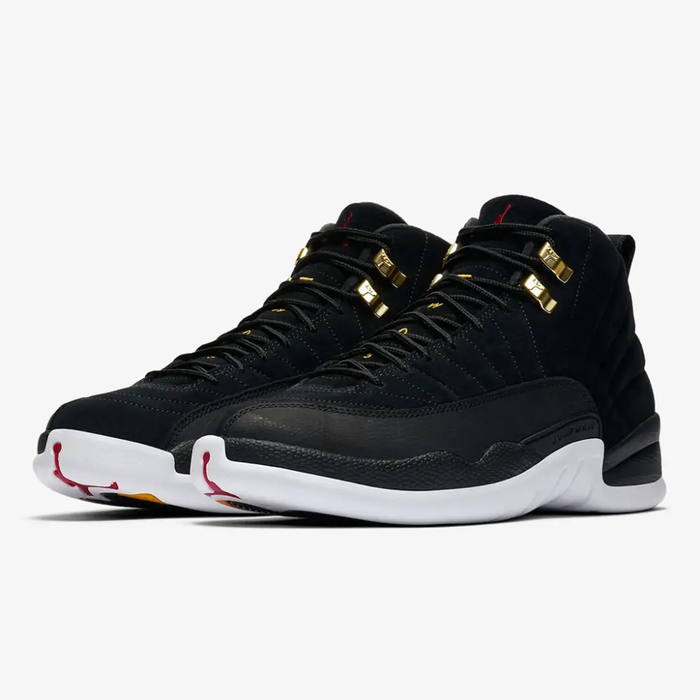 Alternative view of Giày Nike Air Jordan 12 Retro GS 'Reverse Taxi' 153265-017