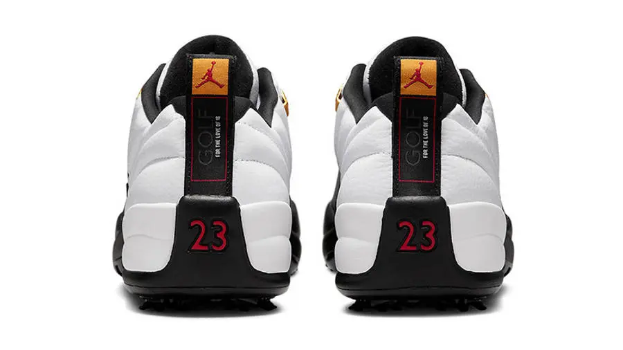 Giày Nike Air Jordan 12 Low 'White and Black' DH4120-100 - Ảnh 4